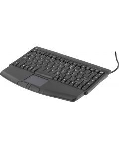 DELTACO minitastatur med TouchPad, sort, USB