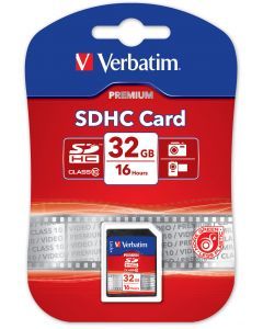 Verbatim hukommelseskort, SDHC Class 10, 32GB